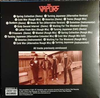 4CD/Zestaw pudełkowy The Vapors: Waiting For The Weekend (The United Artists & Liberty Records Recordings) DLX