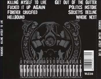 CD The Varukers: Killing Myself To Live