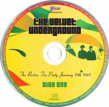 2CD The Velvet Underground: The Boston Tea Party January 10th 1969