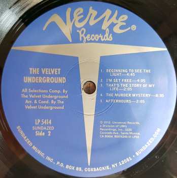 5LP/Zestaw pudełkowy The Velvet Underground: The Verve/MGM Albums LTD