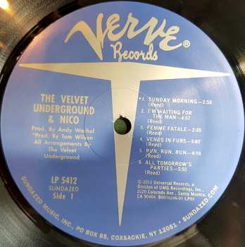 5LP/Zestaw pudełkowy The Velvet Underground: The Verve/MGM Albums LTD