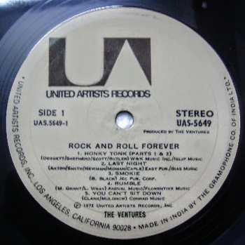 LP The Ventures: Rock And Roll Forever