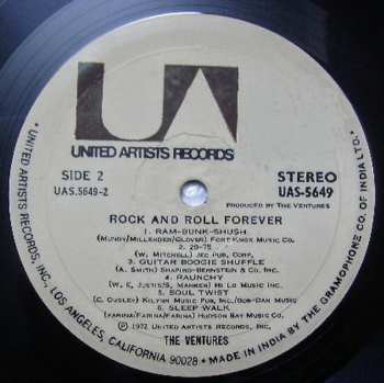 LP The Ventures: Rock And Roll Forever