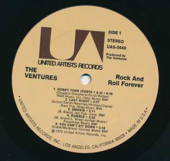 LP The Ventures: Rock And Roll Forever