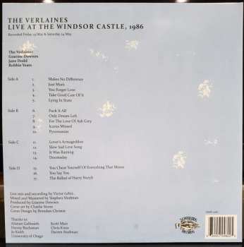 2LP The Verlaines: Live At The Windsor Castle, 1986 CLR | LTD