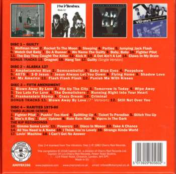 4CD/Zestaw pudełkowy The Vibrators: The Albums 1979-1985