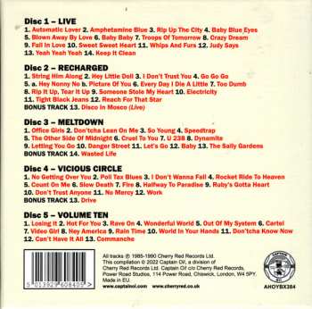 5CD/Zestaw pudełkowy The Vibrators: The Albums 1985-1990