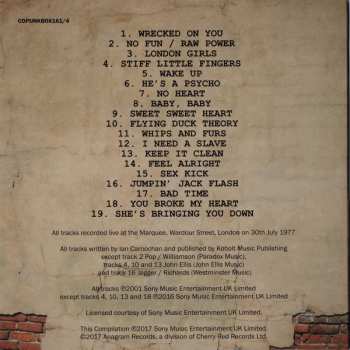 4CD/Zestaw pudełkowy The Vibrators: The Epic Years 1976-1978
