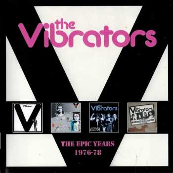 4CD/Zestaw pudełkowy The Vibrators: The Epic Years 1976-1978