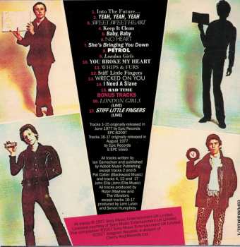 4CD/Zestaw pudełkowy The Vibrators: The Epic Years 1976-1978