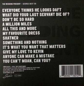 CD The Wedding Present: George Best 30