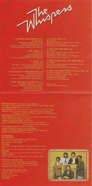 CD The Whispers: And The Beat Goes On