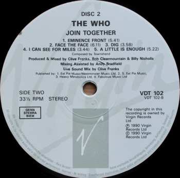 3LP/Zestaw pudełkowy The Who: Join Together