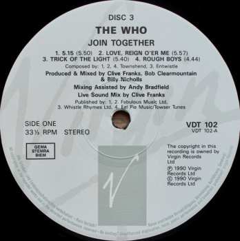 3LP/Zestaw pudełkowy The Who: Join Together