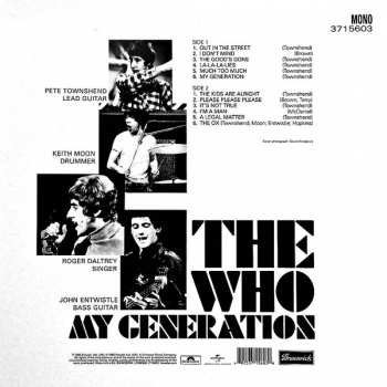 LP The Who: My Generation
