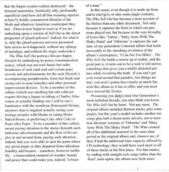 CD The Who: The Who Sell Out