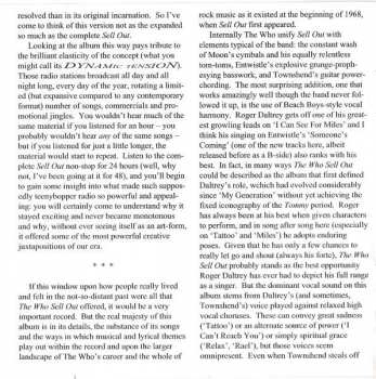 CD The Who: The Who Sell Out