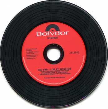 2CD The Who: Who / Live At Kingston DLX