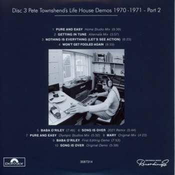 10CD/Zestaw pudełkowy/Blu-ray The Who: Who's Next | Life House DLX | LTD