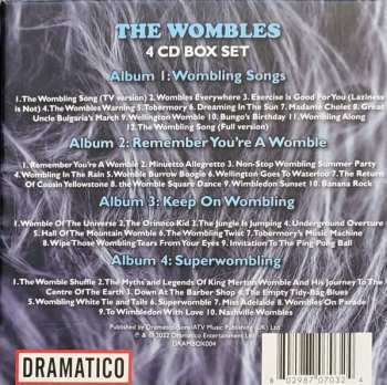4CD/Zestaw pudełkowy The Wombles: 4 CD Box Set: The Complete Studio Albums
