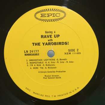 LP The Yardbirds: Having A Rave Up With The Yardbirds