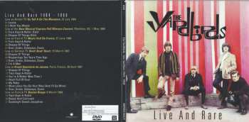 4CD/DVD/Zestaw pudełkowy The Yardbirds: Live And Rare LTD