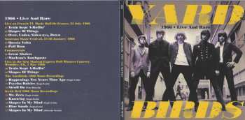 4CD/DVD/Zestaw pudełkowy The Yardbirds: Live And Rare LTD