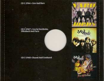 4CD/DVD/Zestaw pudełkowy The Yardbirds: Live And Rare LTD