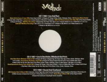 4CD/DVD/Zestaw pudełkowy The Yardbirds: Live And Rare LTD