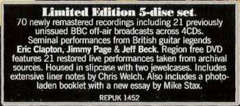 4CD/DVD/Zestaw pudełkowy The Yardbirds: Live And Rare LTD