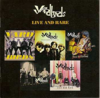 4CD/DVD/Zestaw pudełkowy The Yardbirds: Live And Rare LTD