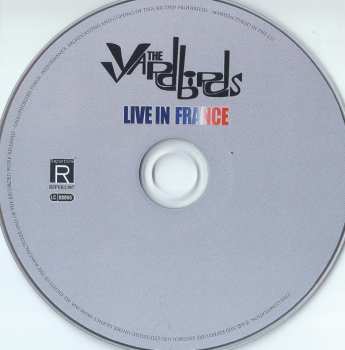 CD The Yardbirds: Live In France DIGI