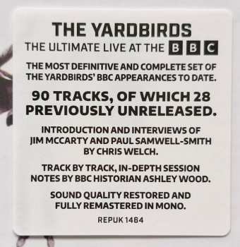 4CD/Zestaw pudełkowy The Yardbirds: The Ultimate Live At The BBC