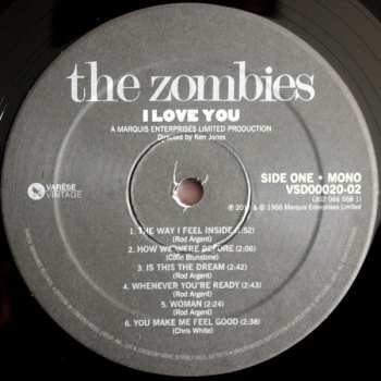 LP The Zombies: I Love You