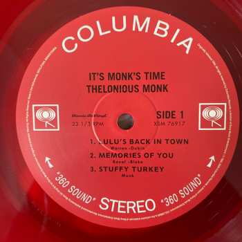 LP Thelonious Monk: It's Monk's Time CLR | LTD | NUM