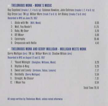 10CD/Zestaw pudełkowy Thelonious Monk: Milestones Of A Legend