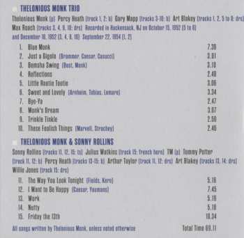 10CD/Zestaw pudełkowy Thelonious Monk: Milestones Of A Legend