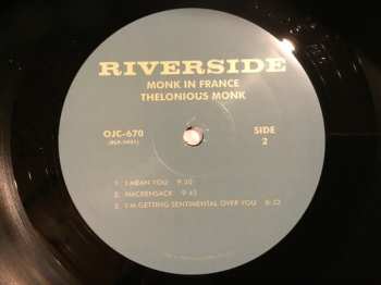 LP Thelonious Monk: Monk In France