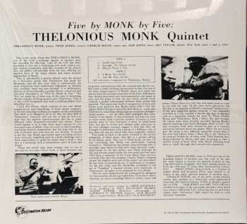LP The Thelonious Monk Quintet: 5 By Monk By 5 CLR | LTD | NUM