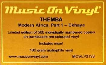 2LP Themba: Modern Africa, Part 1 - Ekhaya LTD | NUM | CLR