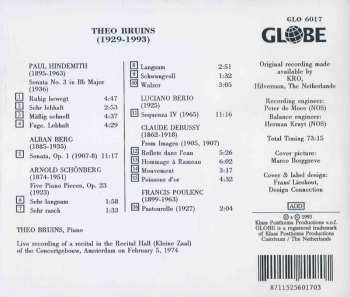 CD Theo Bruins: Piano Recital