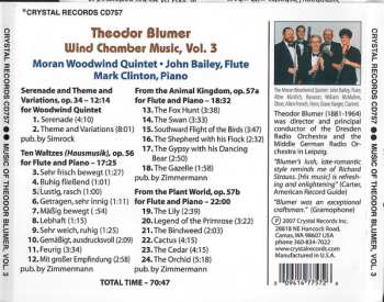 CD Theodor Blumer: Woodwind Music Vol. 3