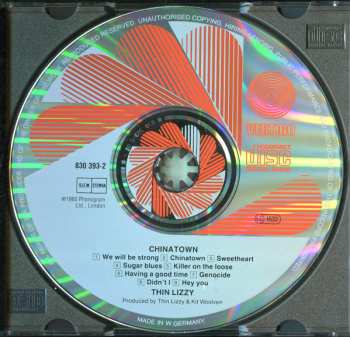 CD Thin Lizzy: Chinatown