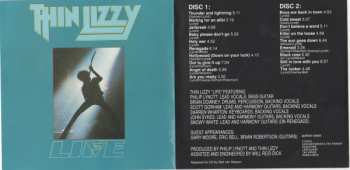 2CD Thin Lizzy: Life Live