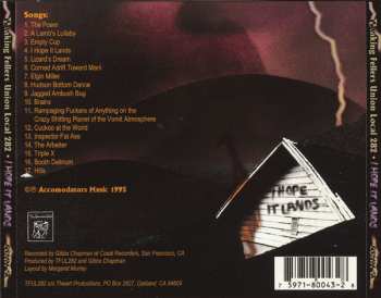 CD Thinking Fellers Union Local 282: I Hope It Lands