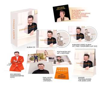 CD/DVD/Zestaw pudełkowy Thomas Anders: Ewig Mit Dir LTD