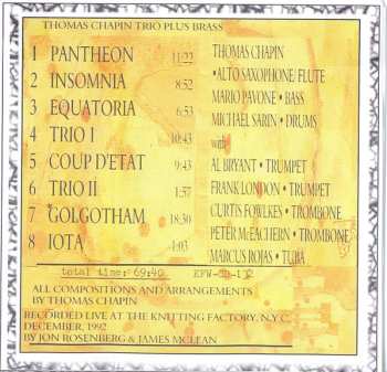 CD Thomas Chapin Trio: Ii
