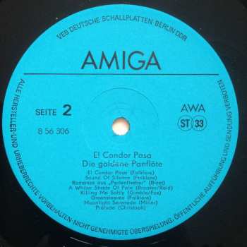 LP Thomas Christoph: El Condor Pasa - Die Goldene Panflöte