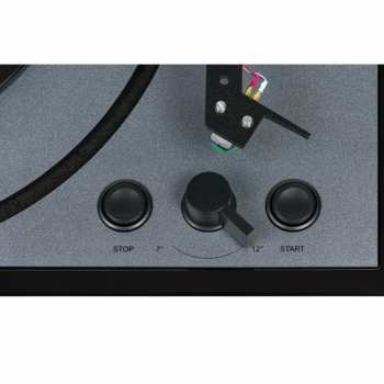 Technologia audio THORENS TD-102A Černá + Audiotechnica AT-VM95E + Čistící sada TESLA 6v1