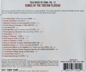 CD Tibetan: Songs Of The Tibetan Plateau